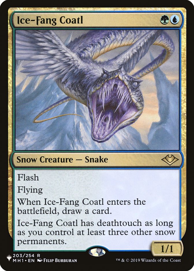 Ice-Fang Coatl [The List] Magic: The Gathering