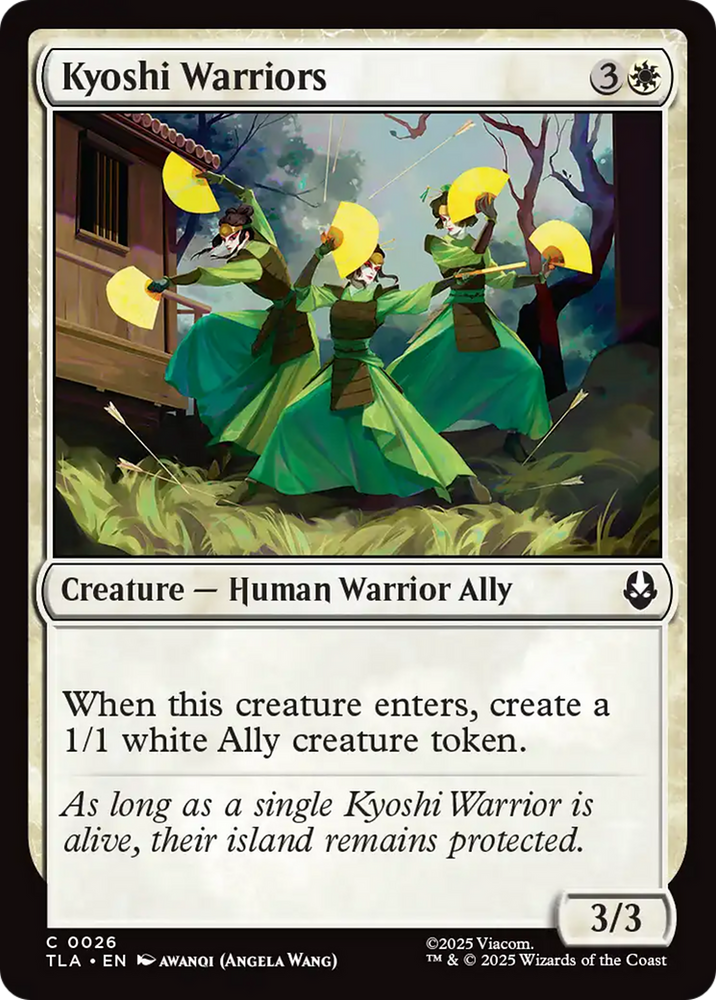 Kyoshi Warriors [Avatar: The Last Airbender] Magic: The Gathering