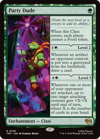 Party Dude [Teenage Mutant Ninja Turtles] Magic: The Gathering
