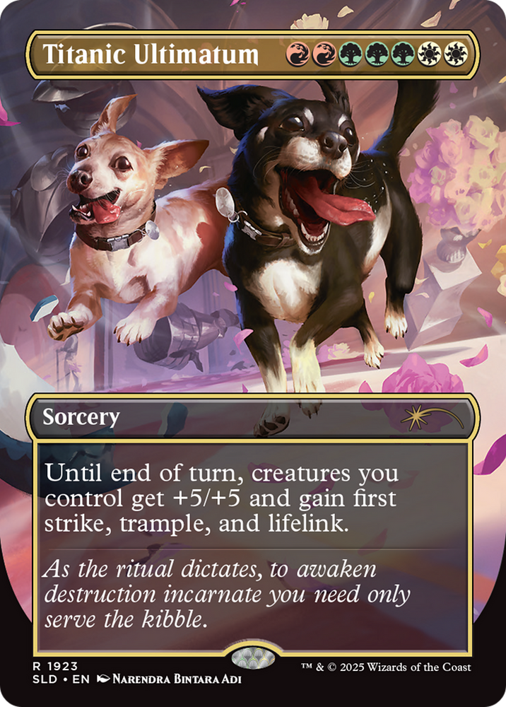 Titanic Ultimatum (1923) [Secret Lair Drop Series] Magic: The Gathering