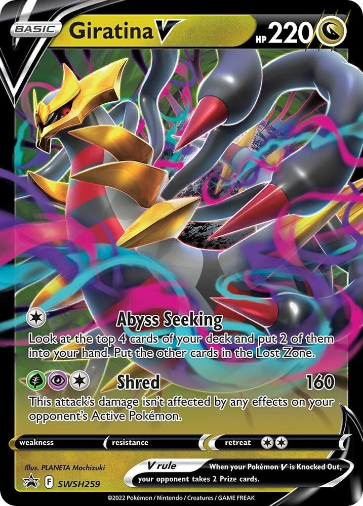 Giratina V (SWSH259) [Sword & Shield: Black Star Promos] Pokémon