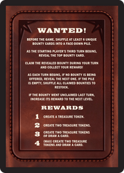 Bounty: The Outsider // Bounty Rules Double-Sided Token [Outlaws of Thunder Junction Commander Tokens] Magic: The Gathering