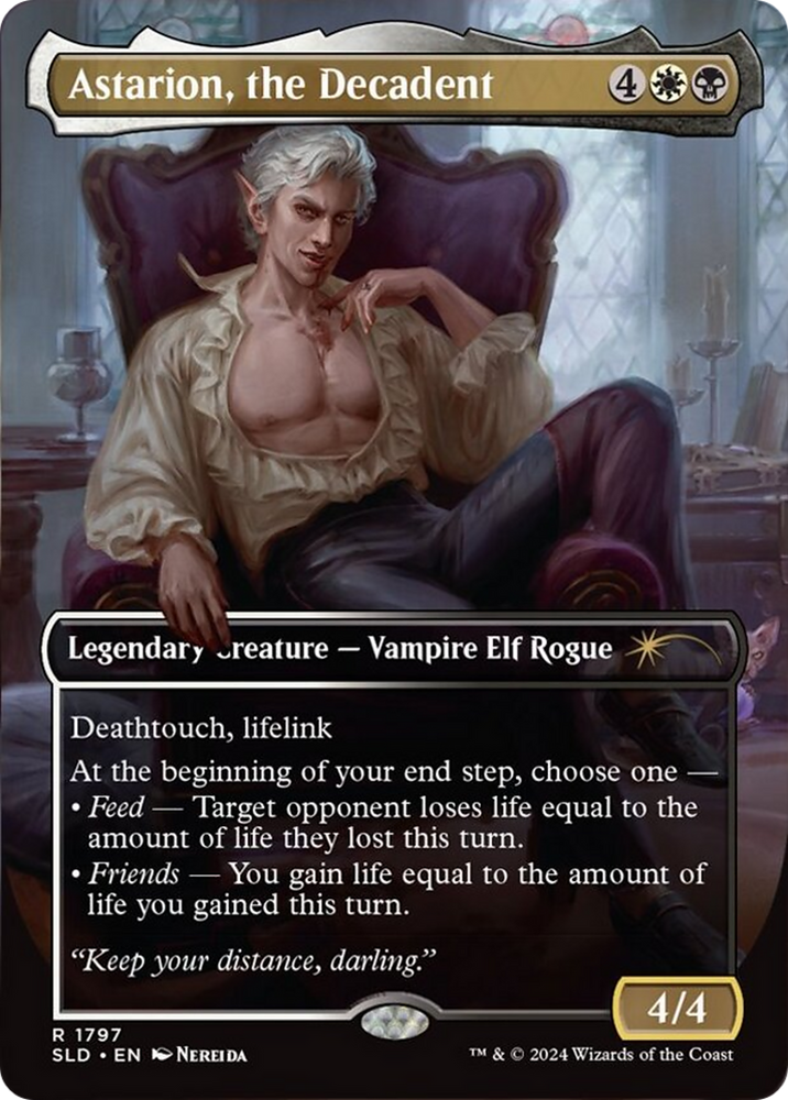 Astarion, the Decadent [Secret Lair Drop Series] Magic: The Gathering