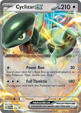 Cyclizar ex (018) [Scarlet & Violet: Black Star Promos] Pokémon