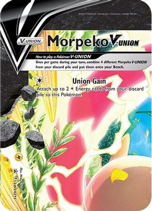 Morpeko V-UNION (SWSH215) [Sword & Shield: Black Star Promos] Pokémon
