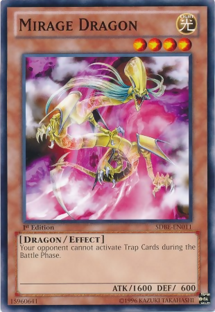 Mirage Dragon [SDBE-EN011] Common Yu-Gi-Oh!