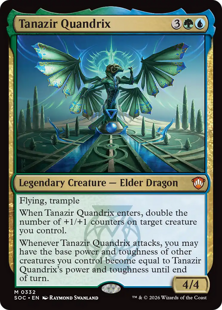Tanazir Quandrix [Secrets of Strixhaven Commander] Magic: The Gathering