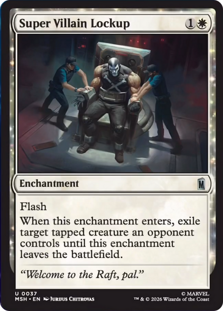 Super Villain Lockup [Marvel Super Heroes] Magic: The Gathering
