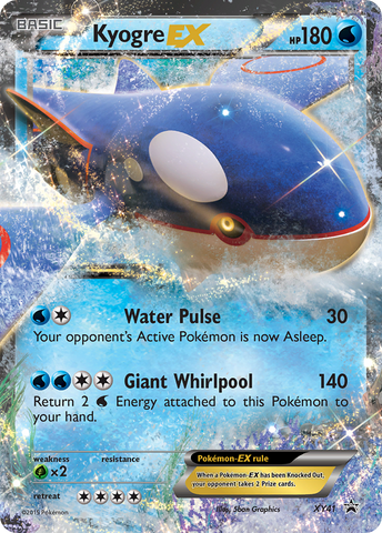 Kyogre EX (XY41) [XY: Black Star Promos] Pokémon
