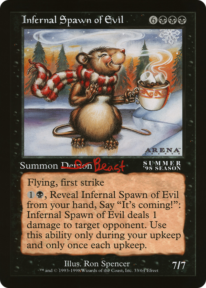 Infernal Grasp Art Card [Innistrad Remastered Art Series] Magic: The Gathering