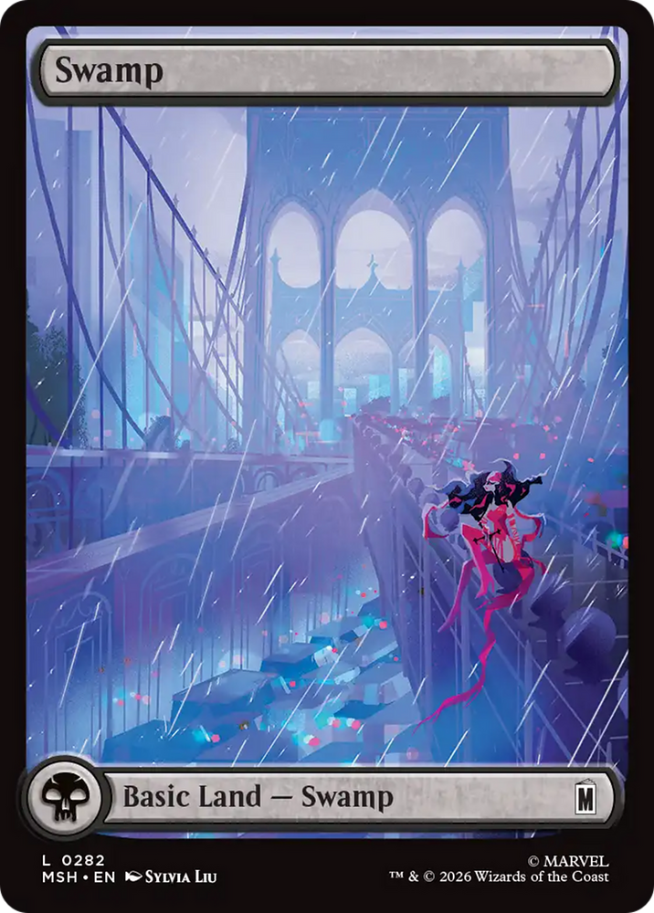 Swamp (0282) [Marvel Super Heroes] Magic: The Gathering