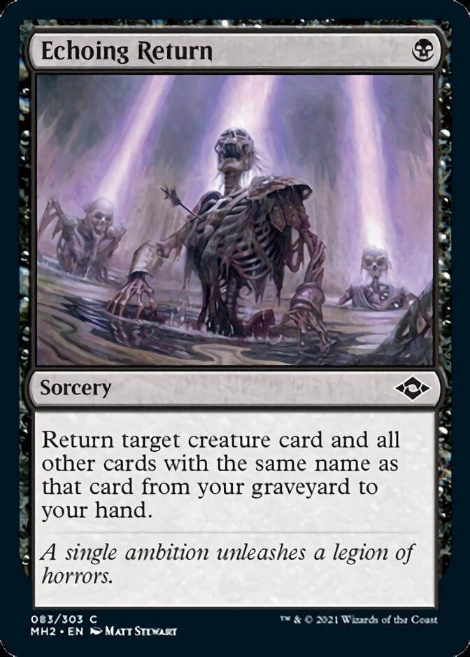 Echoing Return [Modern Horizons 2] Magic: The Gathering
