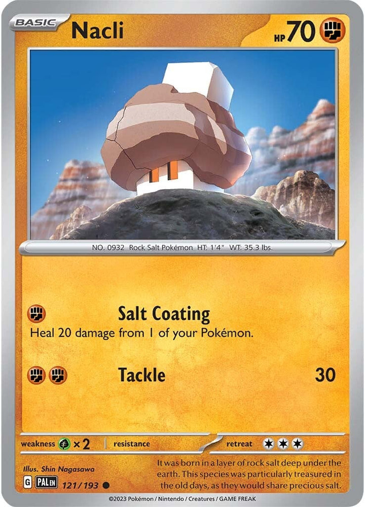 Nacli (121/193) [Scarlet & Violet: Paldea Evolved] Pokémon