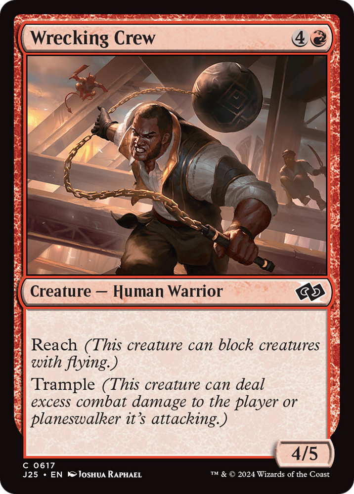 Wrecking Crew [Foundations Jumpstart] Magic: The Gathering
