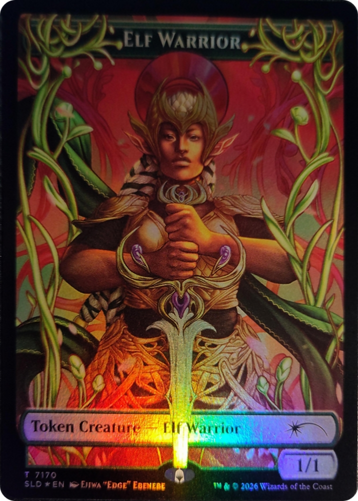 Elf Warrior Token (7170) [Secret Lair Drop Series] Magic: The Gathering