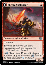 Khenra Spellspear // Gitaxian Spellstalker [March of the Machine] Magic: The Gathering