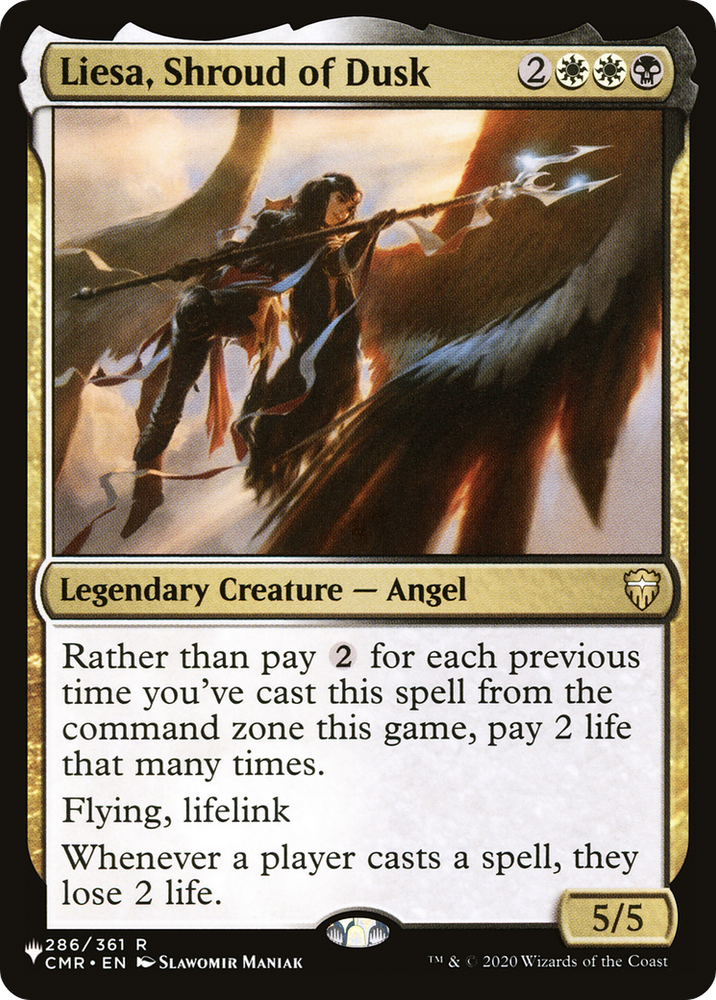 Liesa, Shroud of Dusk [The List] Magic: The Gathering