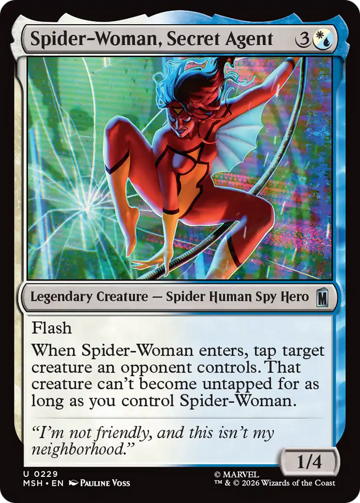 Spider-Woman, Secret Agent [Marvel Super Heroes] Magic: The Gathering