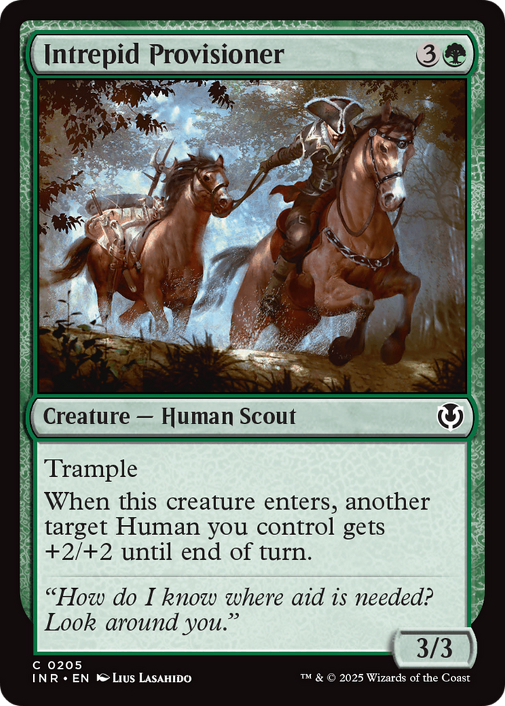 Intrepid Provisioner [Innistrad Remastered] Magic: The Gathering