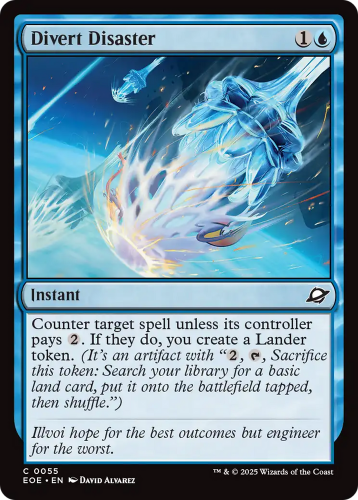 Divert Disaster [Edge of Eternities] Magic: The Gathering