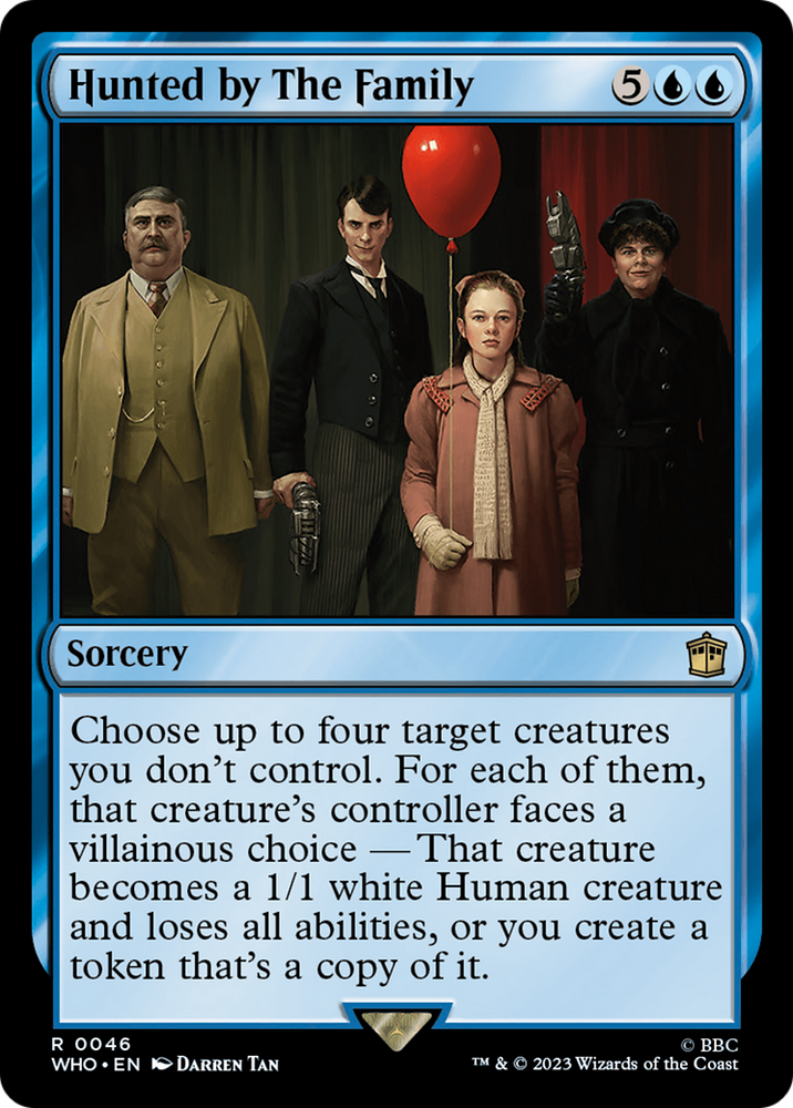 Hunted by The Family [Doctor Who] Magic: The Gathering