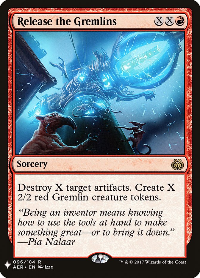 Release the Gremlins [The List] Magic: The Gathering
