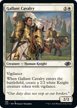 Gallant Cavalry [Jumpstart 2022] Magic: The Gathering