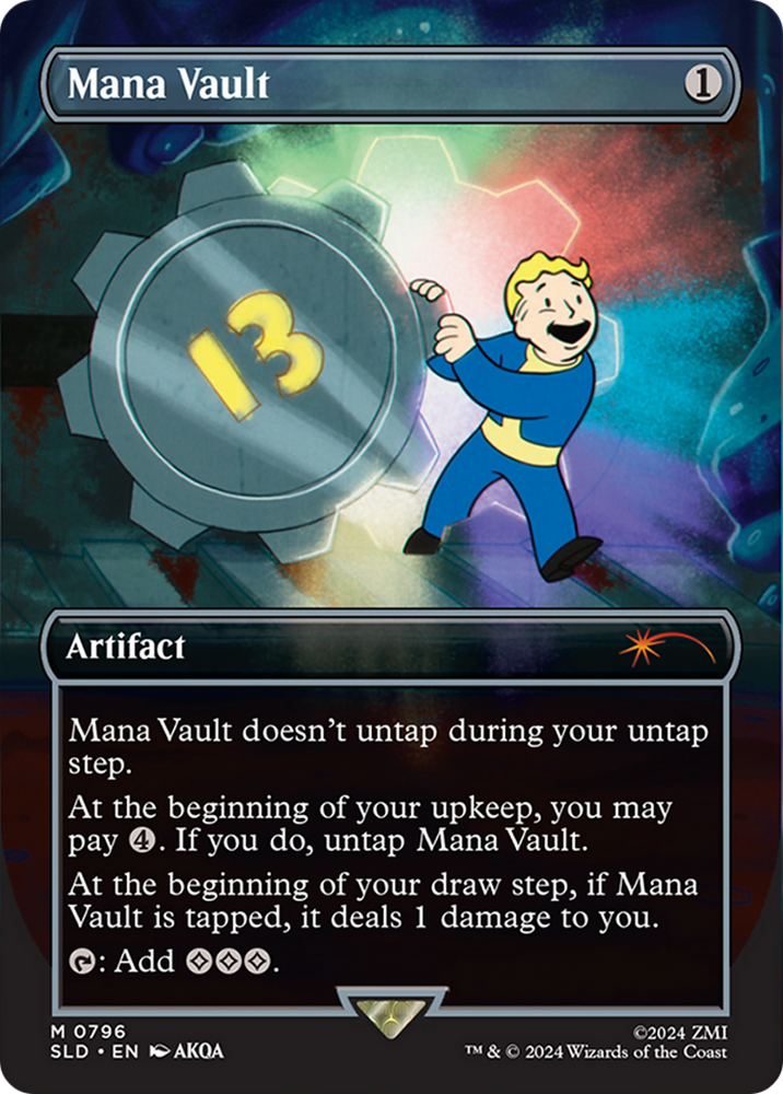 Mana Vault (Rainbow Foil) [Secret Lair Drop Series] Magic: The Gathering
