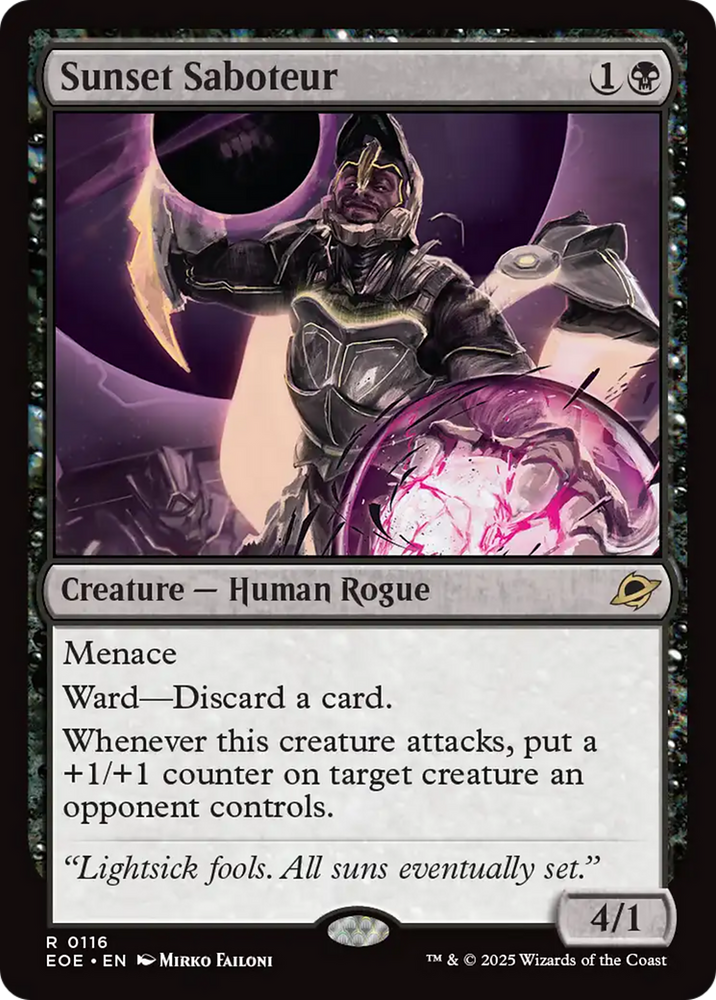Sunset Saboteur [Edge of Eternities] Magic: The Gathering