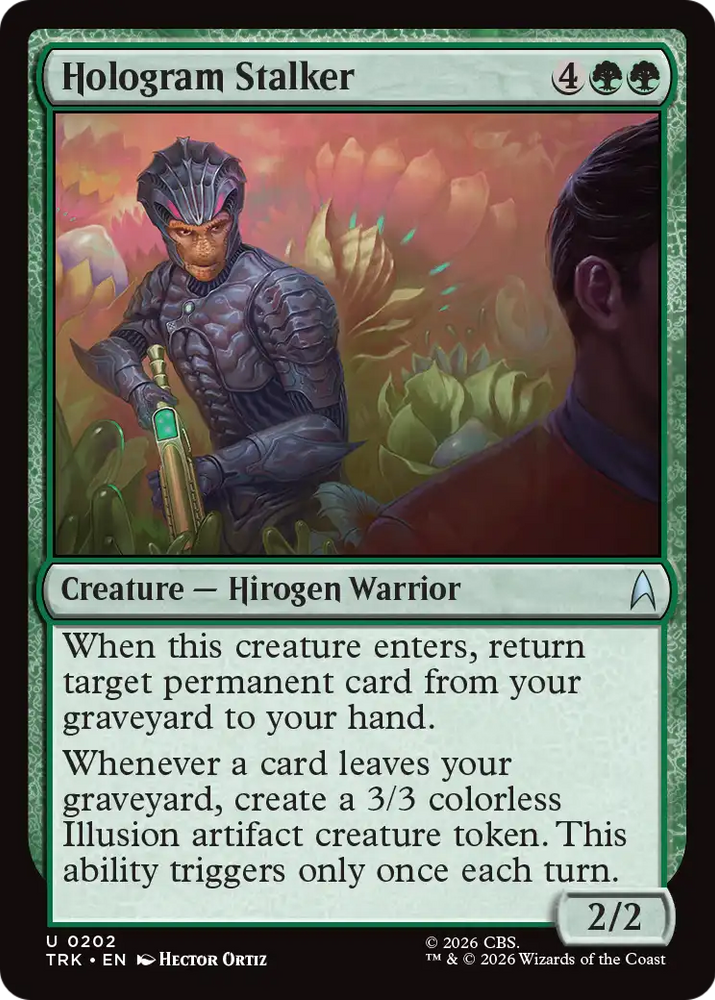 Hologram Stalker [Star Trek] Magic: The Gathering