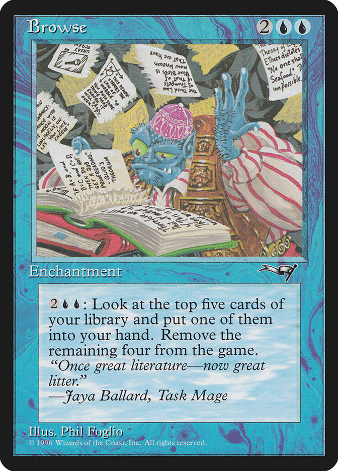 Browse [Alliances] Magic: The Gathering