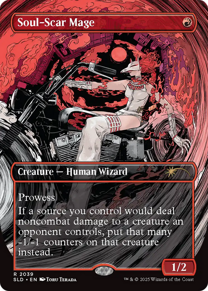 Soul-Scar Mage (2039) (Rainbow Foil) [Secret Lair Drop Series] Magic: The Gathering