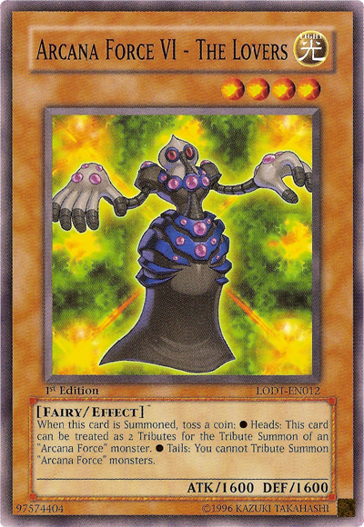 Arcana Force VI - The Lovers [LODT-EN012] Common Yu-Gi-Oh!
