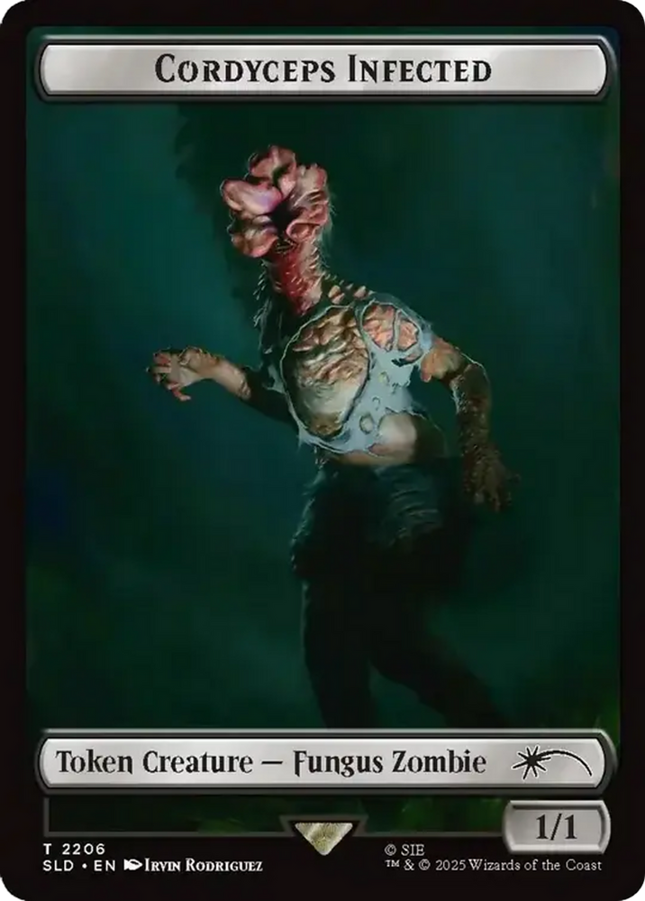 Cordyceps Infected Token (2206) [Secret Lair Drop Series] Magic: The Gathering