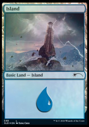 Island (Wizards) (549) [Secret Lair Drop Promos] Magic: The Gathering