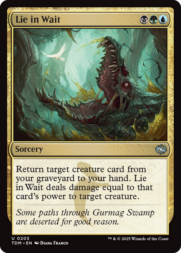 Lie in Wait [Tarkir: Dragonstorm] Magic: The Gathering
