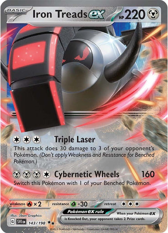 Iron Treads ex (143/198) [Scarlet & Violet: Base Set] Pokémon