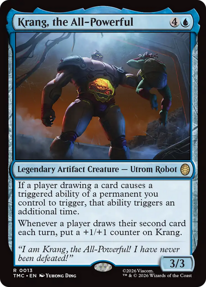 Krang, the All-Powerful [Teenage Mutant Ninja Turtles Commander] Magic: The Gathering