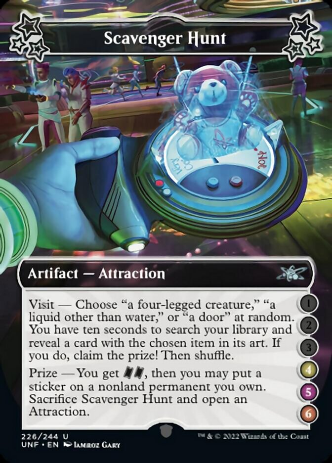 Scavenger Hunt (4-5-6) [Unfinity] Magic: The Gathering