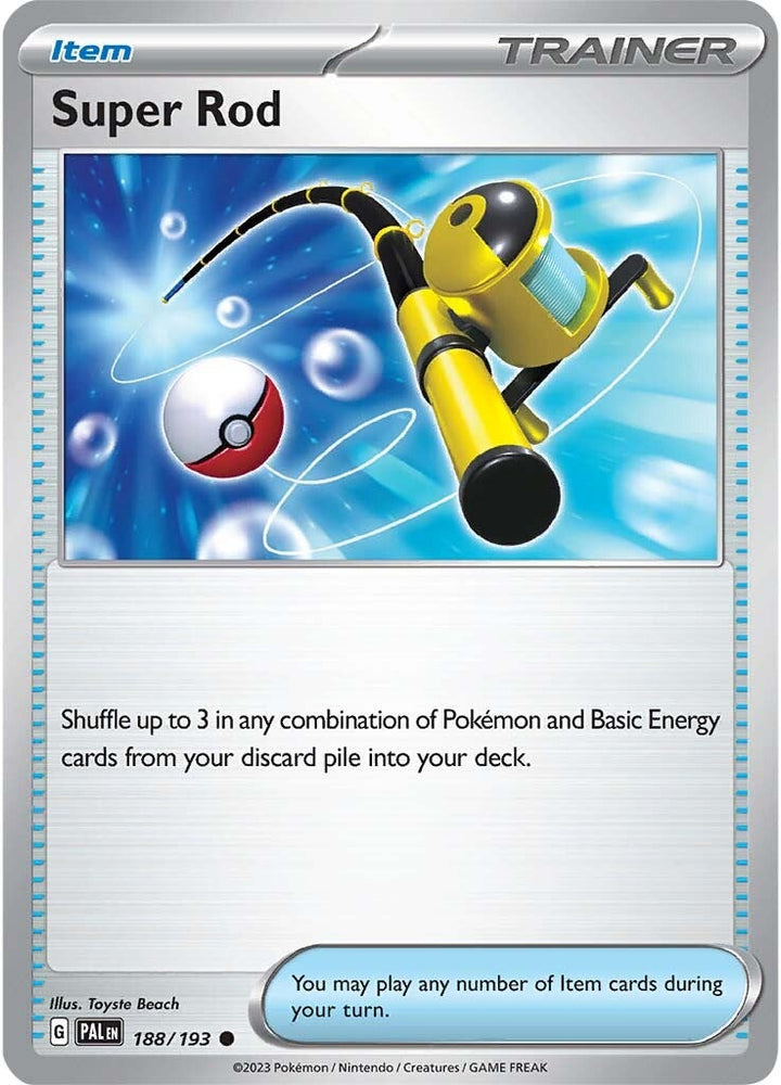Super Rod (188/193) [Scarlet & Violet: Paldea Evolved] Pokémon