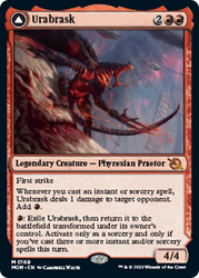 Urabrask // The Great Work [March of the Machine] Magic: The Gathering