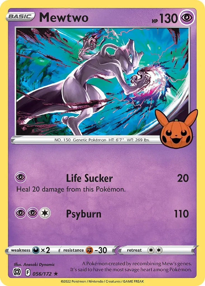 Mewtwo (056/172) [Trick or Trade] Pokémon