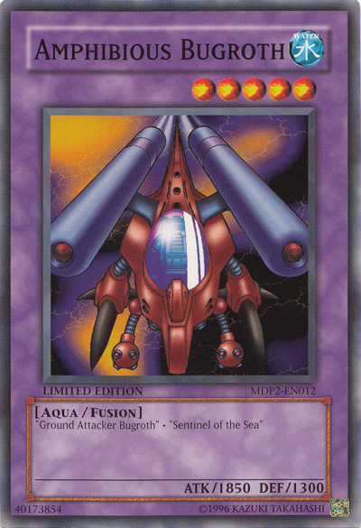Amphibious Bugroth [MDP2-EN012] Common Yu-Gi-Oh!
