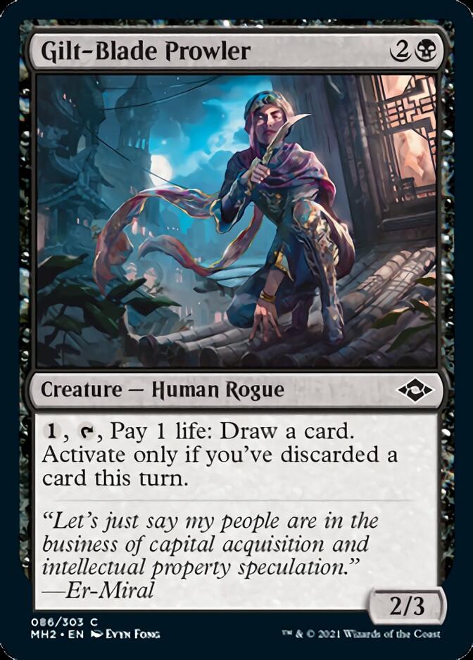 Gilt-Blade Prowler [Modern Horizons 2] Magic: The Gathering