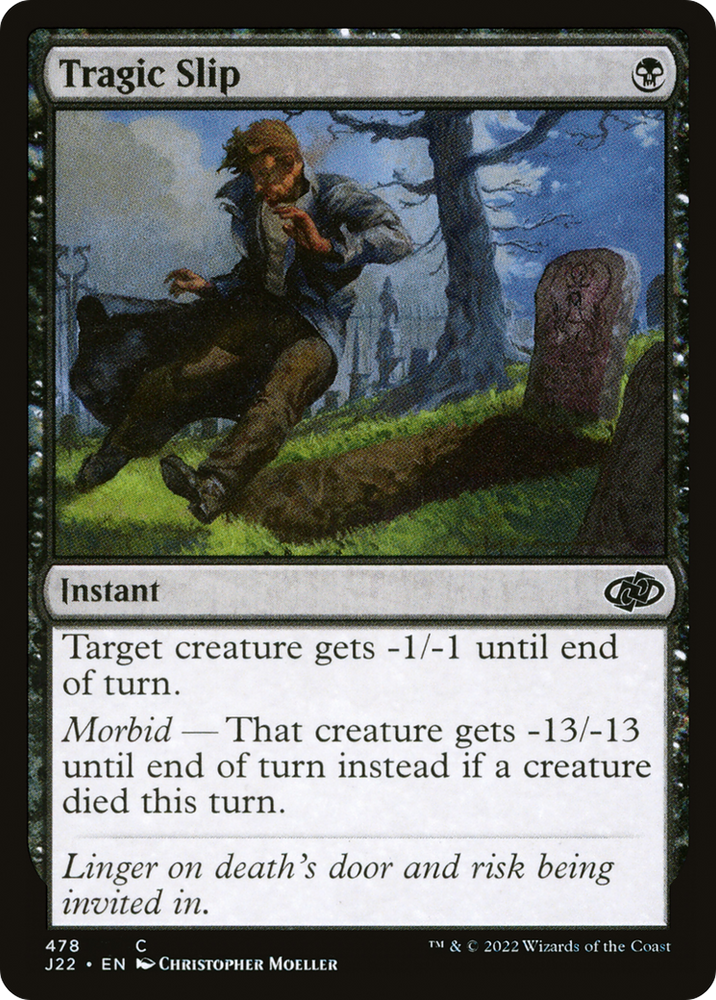 Tragic Slip (478) [Jumpstart 2022] Magic: The Gathering