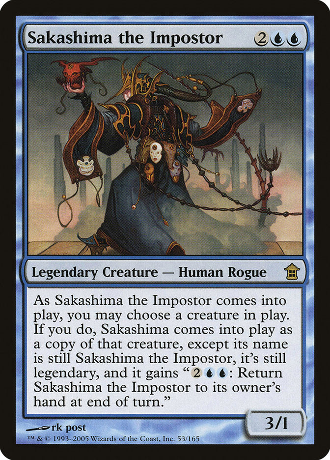 Sakashima the Impostor [Saviors of Kamigawa] Magic: The Gathering