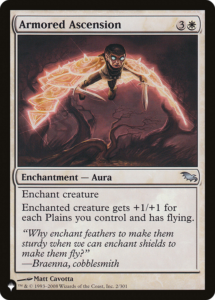 Armored Ascension [The List] Magic: The Gathering