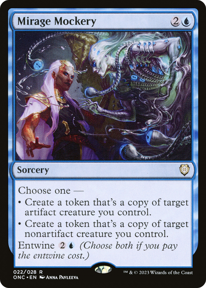 Mirage Mockery [Phyrexia: All Will Be One Commander] Magic: The Gathering