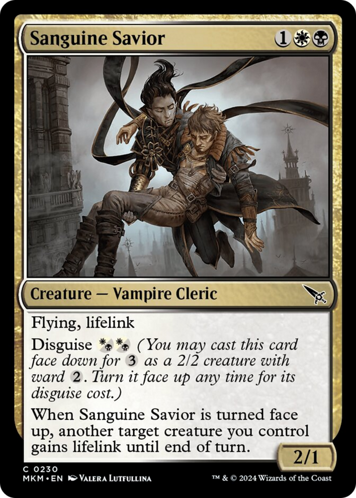 Sanguine Savior [Murders at Karlov Manor] Magic: The Gathering