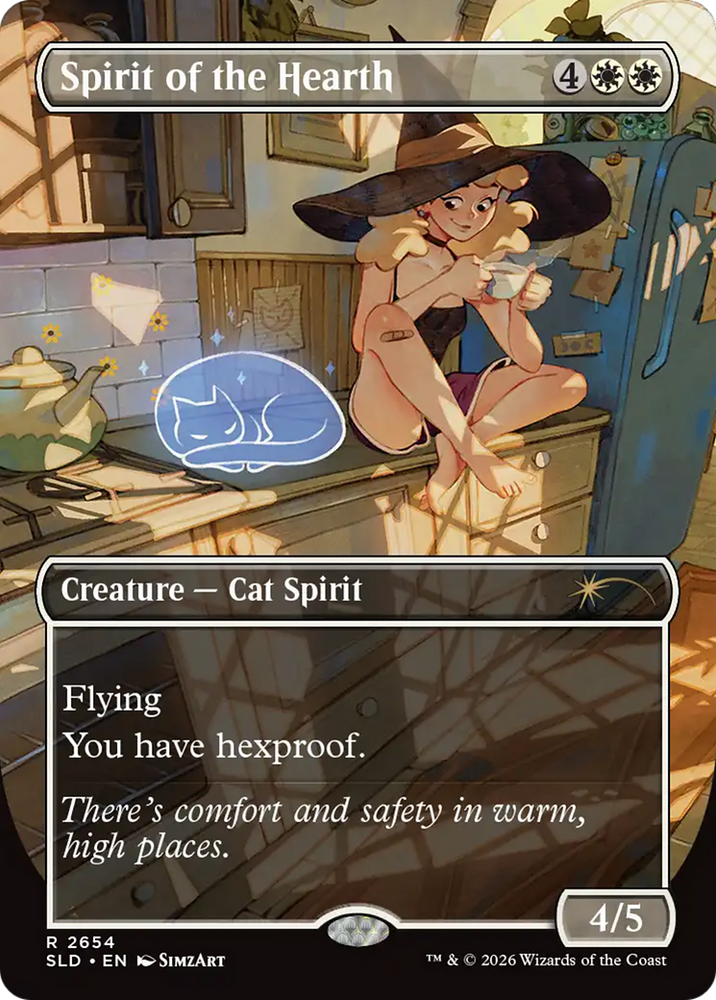 Spirit of the Hearth [Secret Lair Drop Series] Magic: The Gathering
